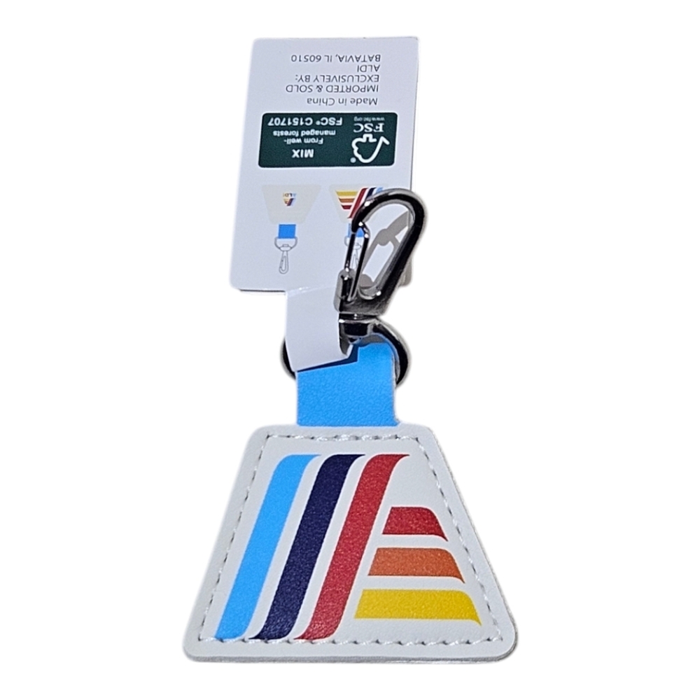 ALDI Gear 2025 Logo Quarter Holder Keeper Clip On Keychain Limited Edition